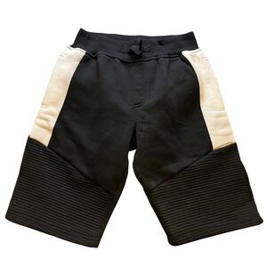 Phat Farm Shorts‎ Boys Medium Color Block Moto Ribbed Panels Casual Comfy